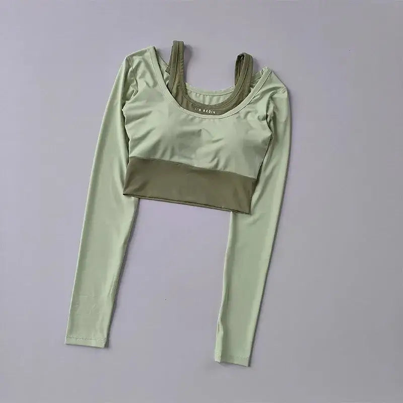 Stylish Workout T-Shirt with Pads Various Colors - The Lady's Haven Boutique