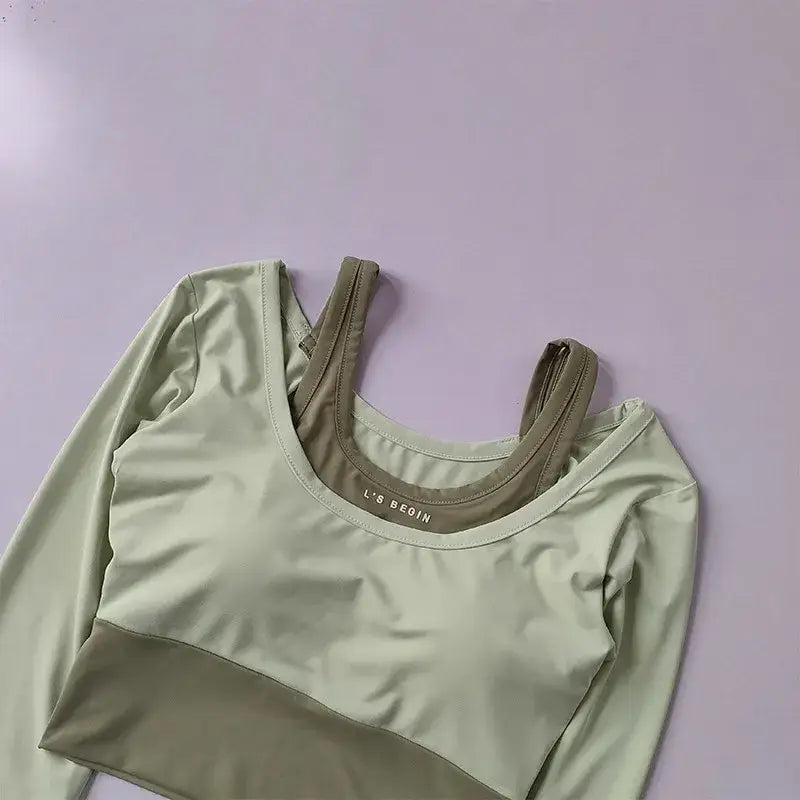 Stylish Workout T-Shirt with Pads Various Colors - The Lady's Haven Boutique