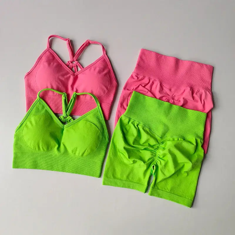 The Lady's Haven Boutique Two Piece Workout Outfits - The Lady's Haven Boutique