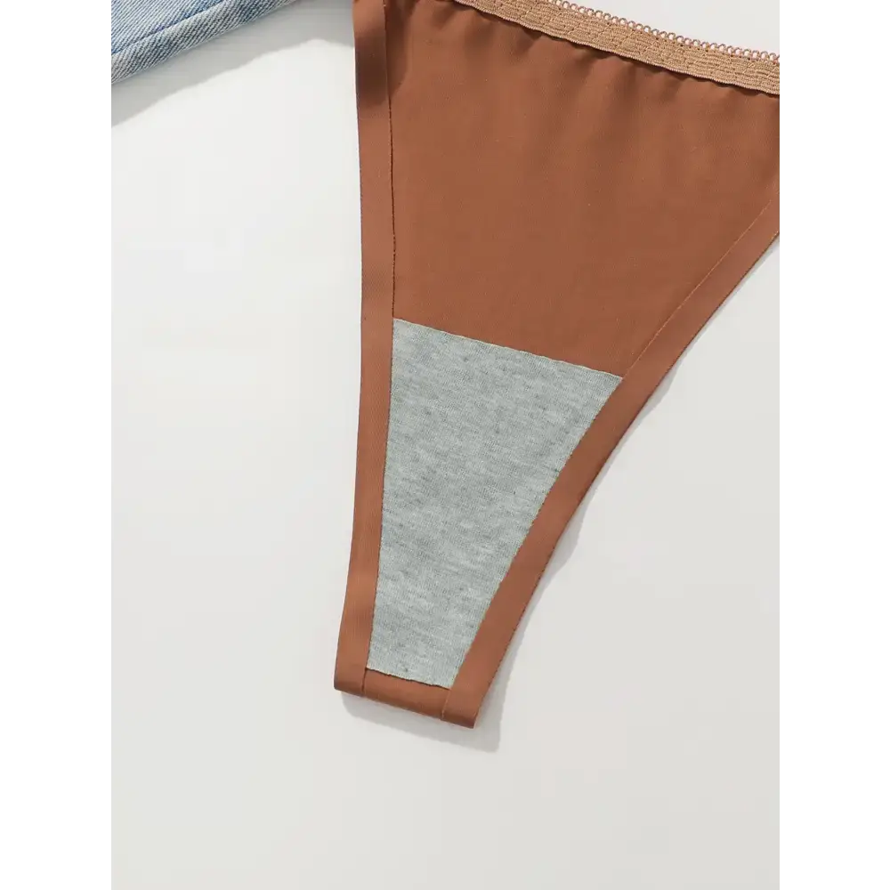 Thick Padded Bra for Small Breasts with Panties - The Lady's Haven Boutique