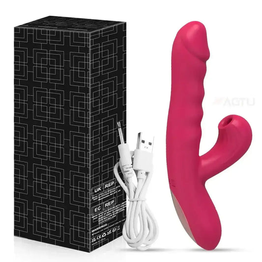 Powerful Thrusting Sucking Dildo Vibrator for Women Sucker Clitoris Vacuum Stimulator Sex Toys Dildos Vibrators Sextoy for Adult - The Lady's Haven