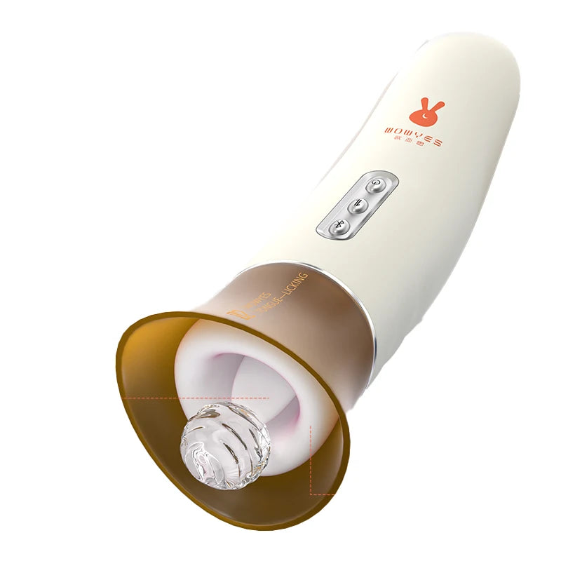 Tongue-Licking Dual Stimulator in sleek design with multiple settings for enhanced pleasure