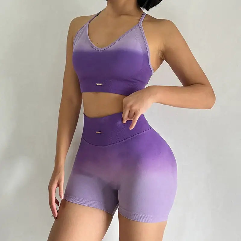 Two Piece Athletic Wear Set for Women - The Lady's Haven Boutique