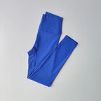 Vibrant blue leggings from The Lady's Haven Boutique, perfect for two piece workout clothing for women
