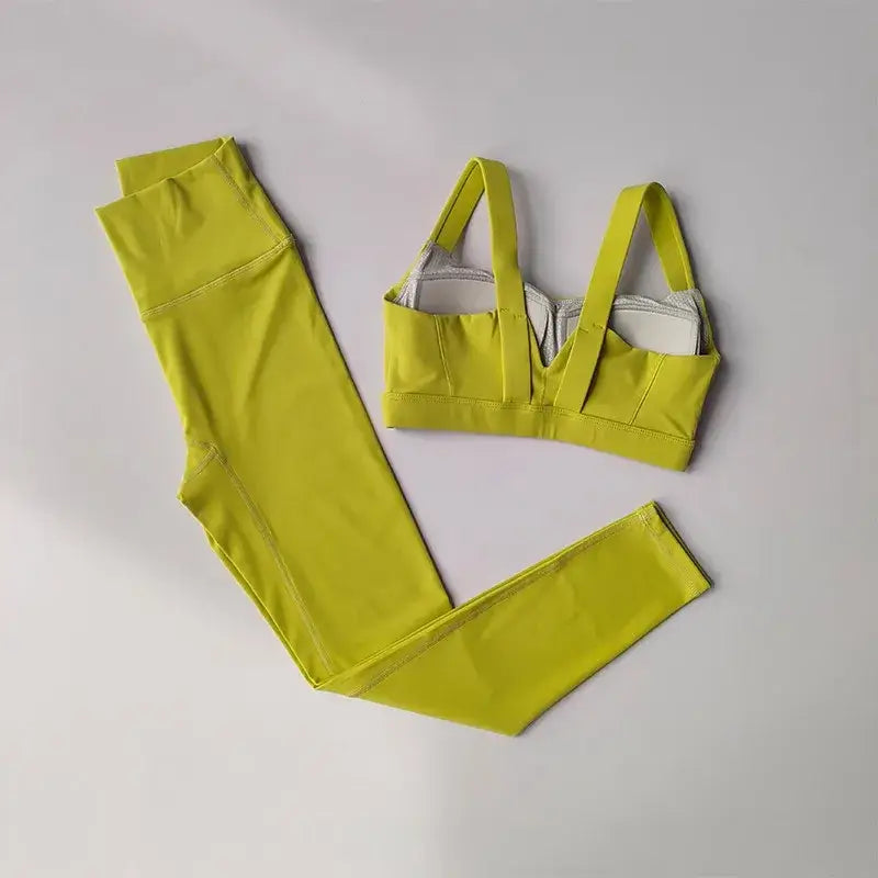 Two Piece Workout Clothing Set for Women - The Lady's Haven Boutique