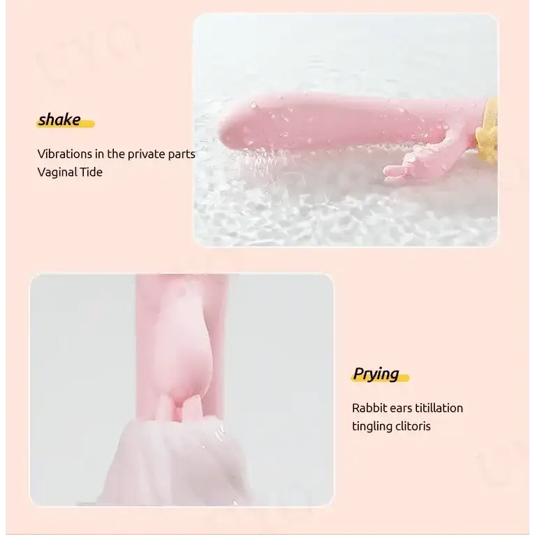 vibrator for woman sex toy Silicone Rabbit Vibrator USB Rechargeable Waterproof G - Spot Stimulating Clitoral Stimulator UYO - The Lady's Haven