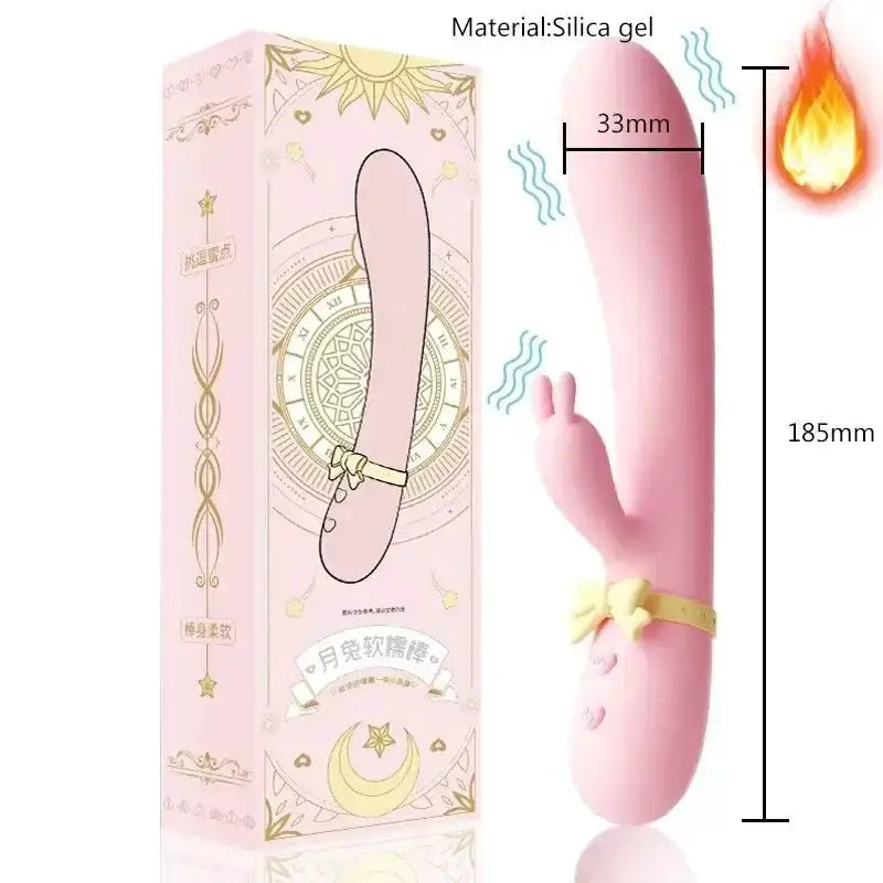 vibrator for woman sex toy Silicone Rabbit Vibrator USB Rechargeable Waterproof G - Spot Stimulating Clitoral Stimulator UYO - The Lady's Haven