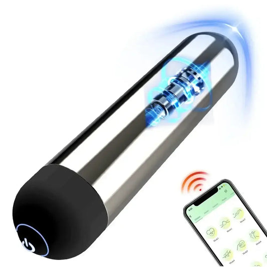 Wearable bullet vibrator G-spot clitoris stimulation adult sex toy with app remote control vibration invisible strap