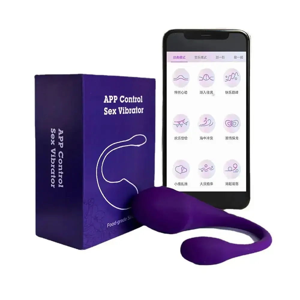 Wearable Dildo APP Vibrator for Woman Remote Control Bluetooth Vibrator Sex Toy Smartphone Long Distance Remote Control 18 - The Lady's Haven
