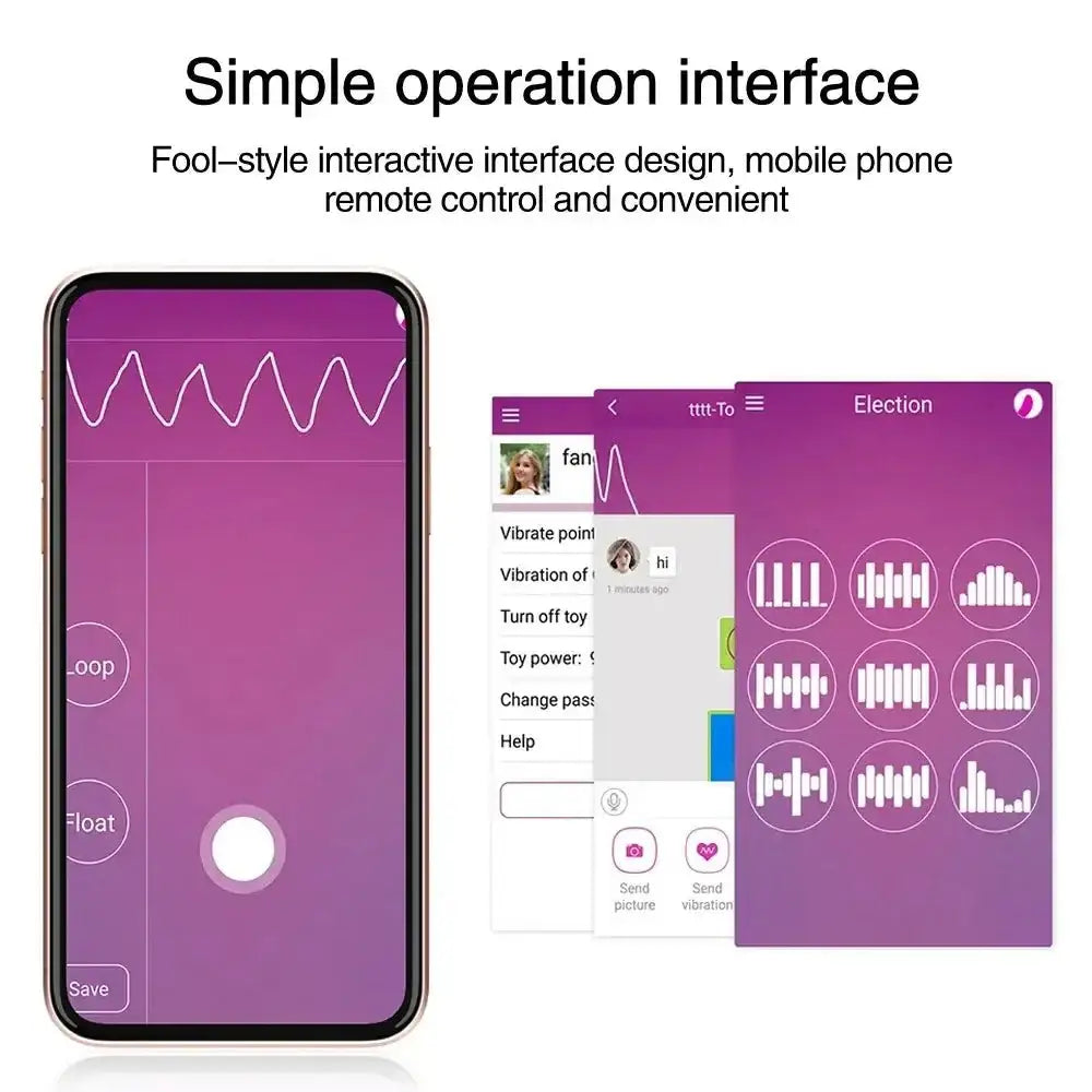Wearable Dildo APP Vibrator for Woman Remote Control Bluetooth Vibrator Sex Toy Smartphone Long Distance Remote Control 18 - The Lady's Haven
