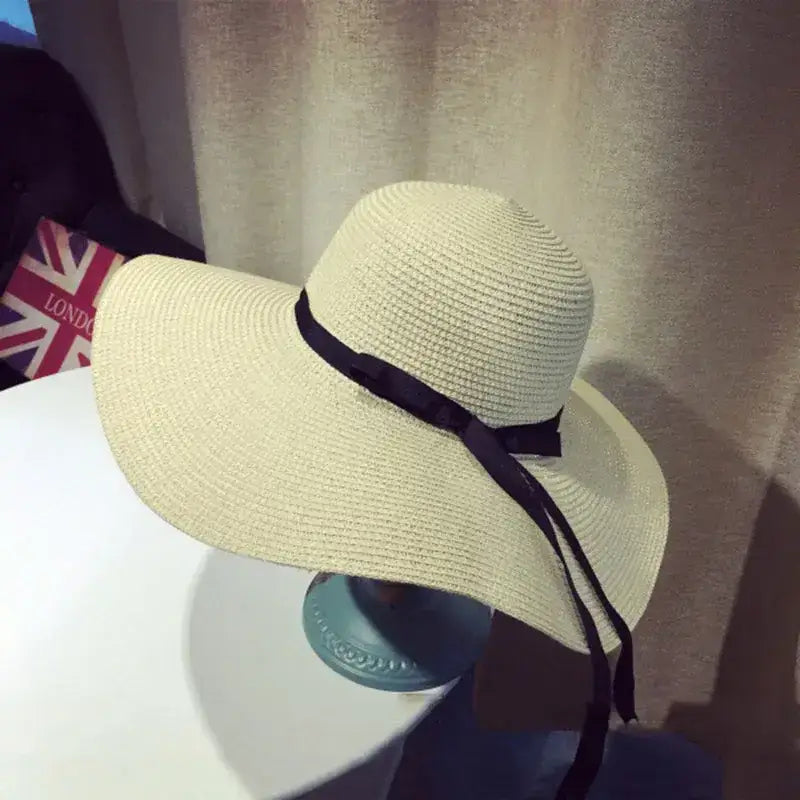 Wide Brim Floppy Summer Hat for Women - The Lady's Haven Boutique