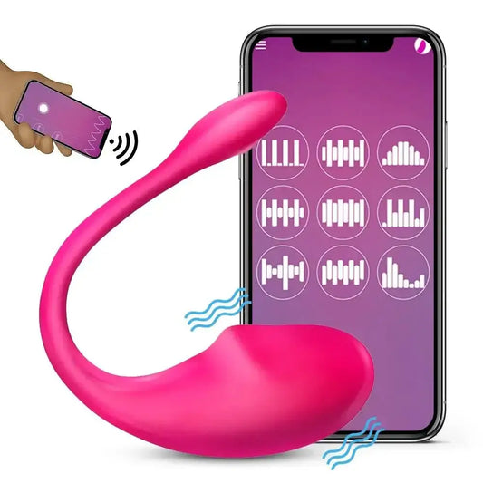 Wireless Vibration Love Egg Vibrator Vaginal G Spot Vibrating Stimulator Wearable Bluetooth APP Control Sex Toys