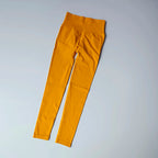 Bright yellow women hip lift leggings from The Lady's Haven Boutique for comfort and style