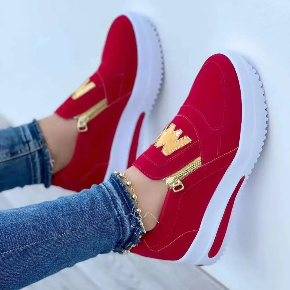 Women Platform Shoes Casual Slip on
