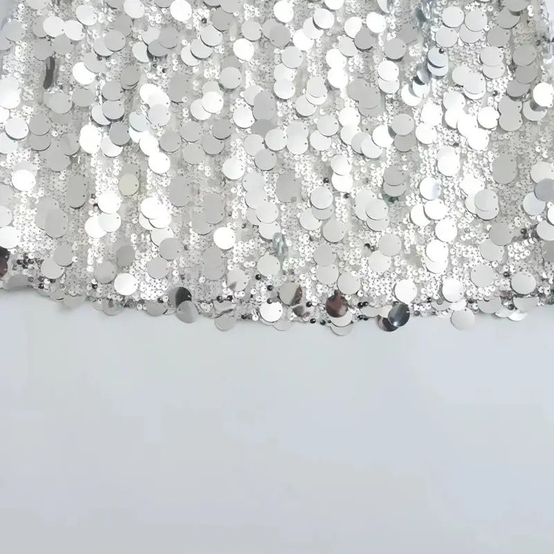 Women’s Sexy Sequined Mini Skirt Casual Party Skirt - Mini Skirt